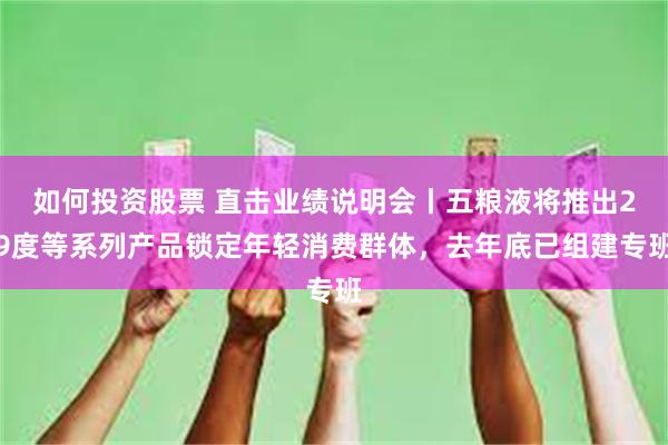 如何投资股票 直击业绩说明会丨五粮液将推出29度等系列产品锁定年轻消费群体，去年底已组建专班